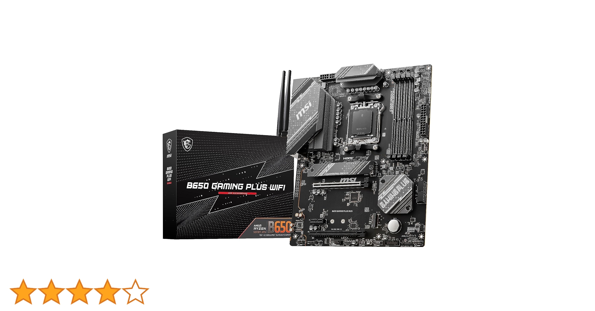 【新品未使用】B650 GAMING PLUS WiFi (ATXマザーボード) MSI B650 GAMING PLUS WIFI, ATX - AMD Ryzen 7000 - 12+2